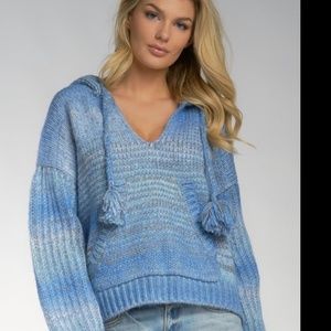 Elan Blue Bella Sweater